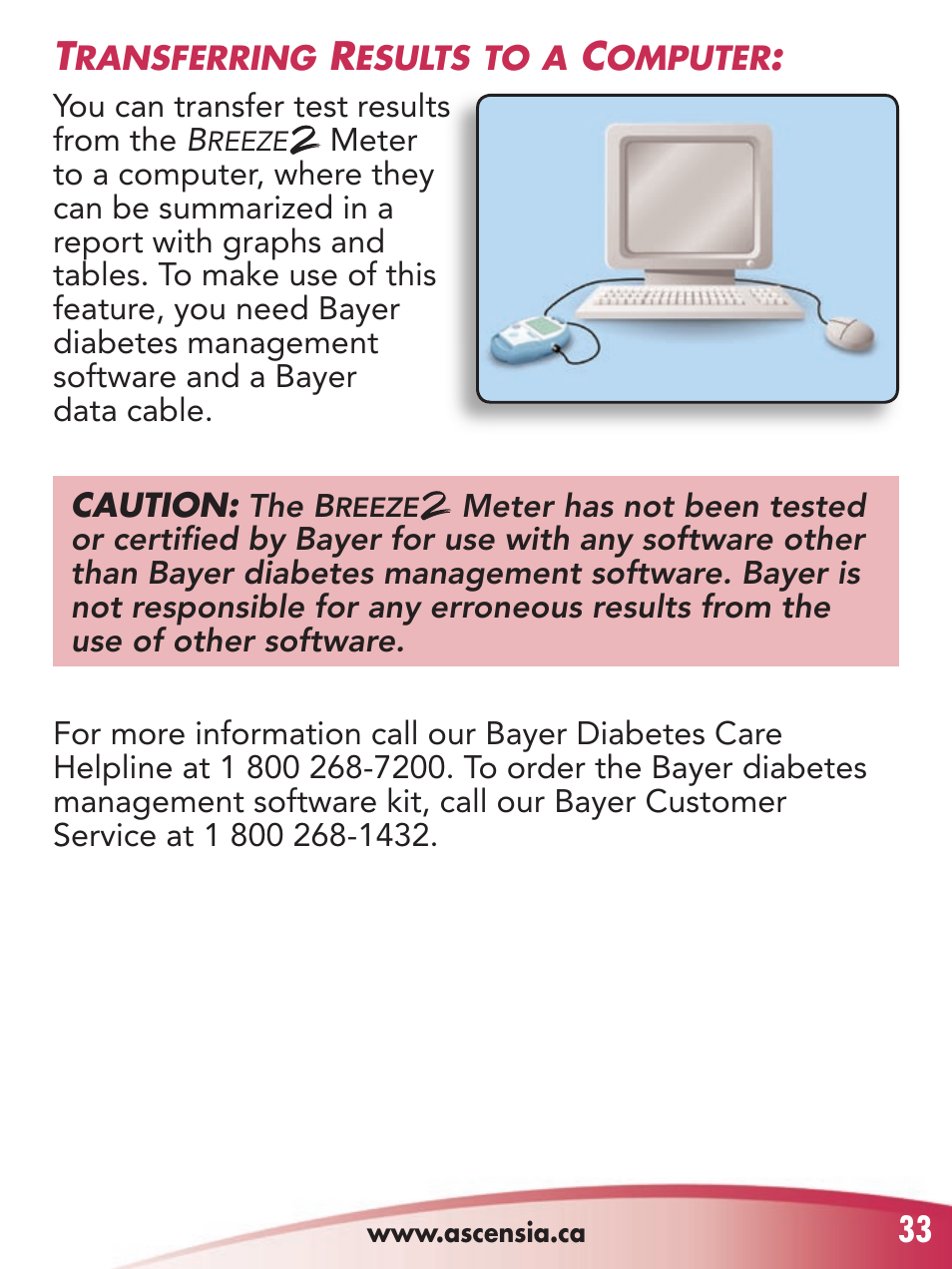 Bayer HealthCare 2 User Manual | Page 37 / 53