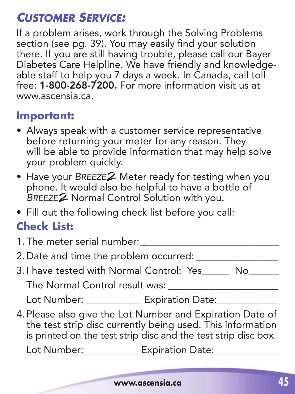 Bayer HealthCare 2 User Manual | Page 49 / 53