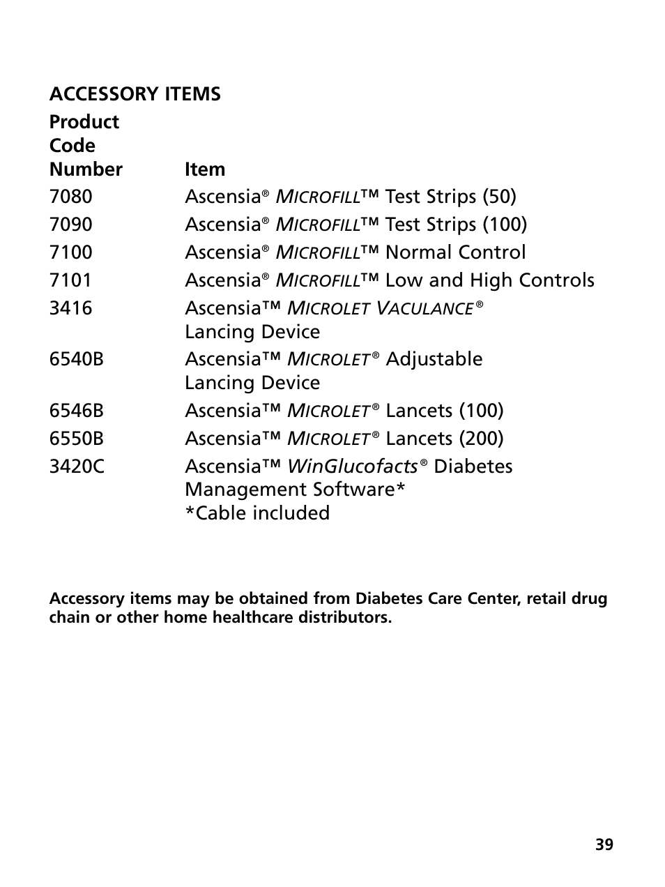 Bayer HealthCare Ascensia Contour Blood Glucose Monitoring System User Manual | Page 43 / 46