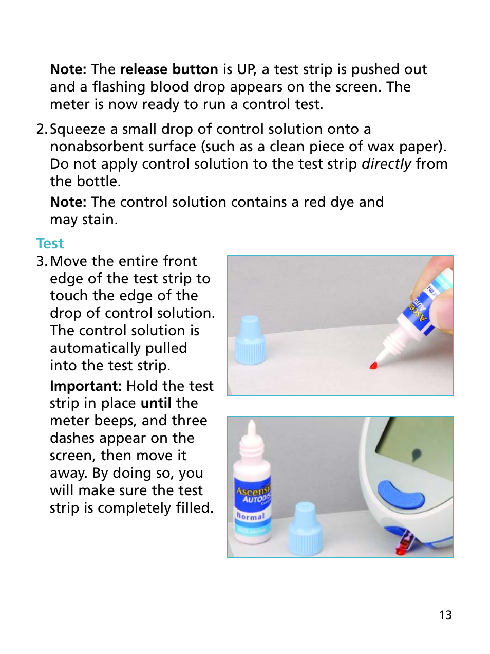 Bayer HealthCare Ascensia BREEZE and Ascensia AUTODISCTM Unique 10-Test Disc User Manual | Page 19 / 55