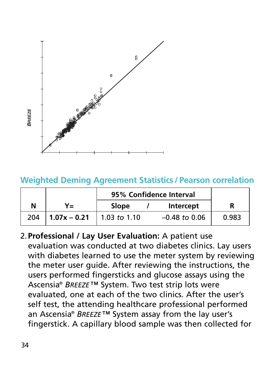 Reeze | Bayer HealthCare Ascensia BREEZE and Ascensia AUTODISCTM Unique 10-Test Disc User Manual | Page 40 / 55