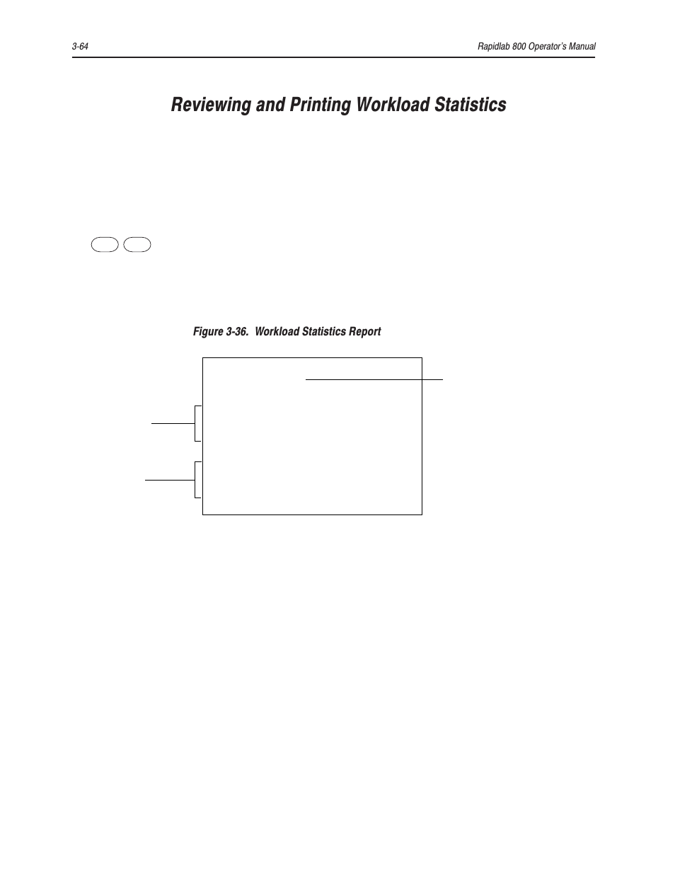 Reviewing and printing workload statistics | Bayer HealthCare Rapidlab 800 User Manual | Page 234 / 699