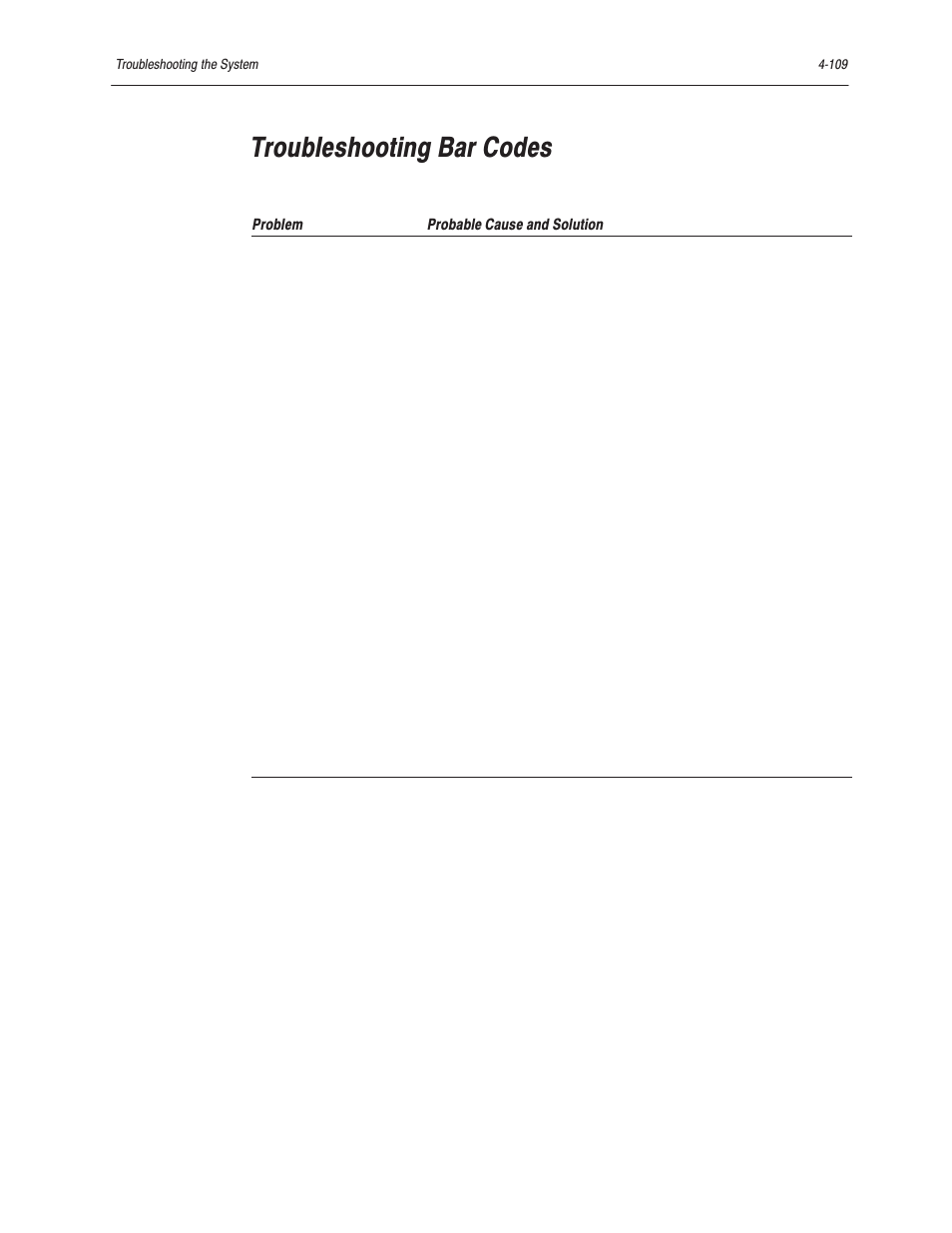 Troubleshooting bar codes | Bayer HealthCare Rapidlab 800 User Manual | Page 397 / 699