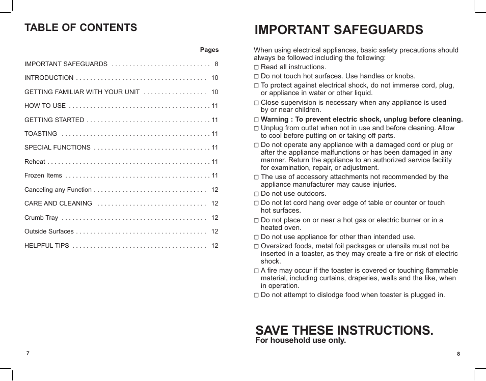 Black & Decker T1701SKT User Manual | Page 5 / 11