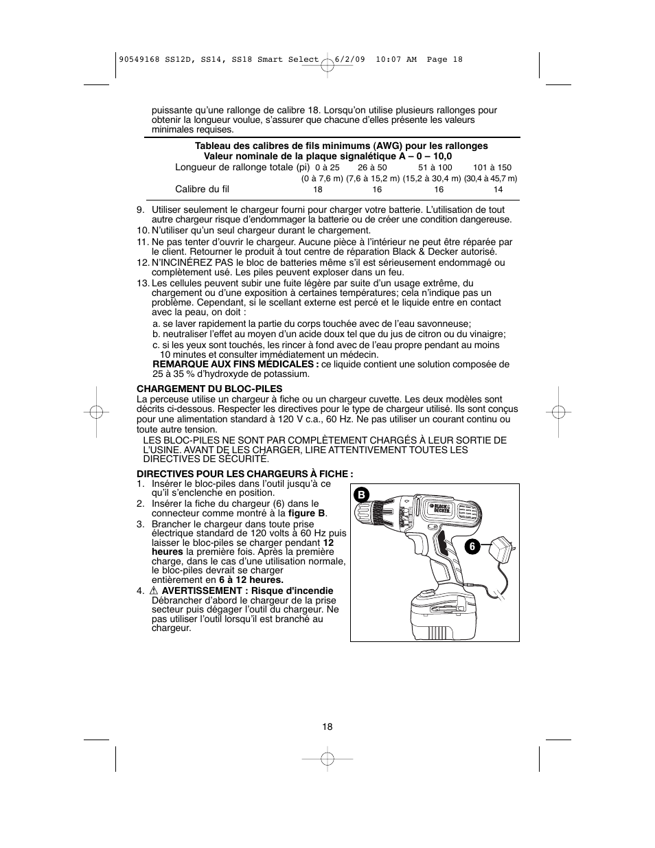 Black & Decker SS14 User Manual | Page 18 / 36