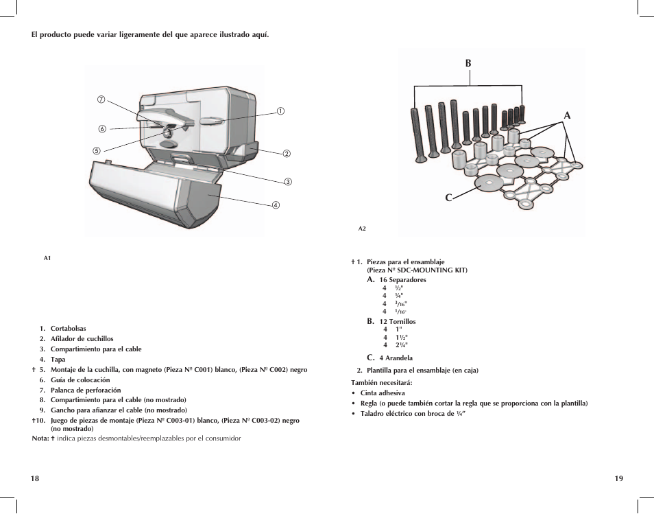 Ac b | Black & Decker CO95 User Manual | Page 10 / 19