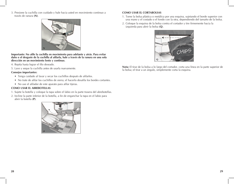 Black & Decker CO95 User Manual | Page 15 / 19
