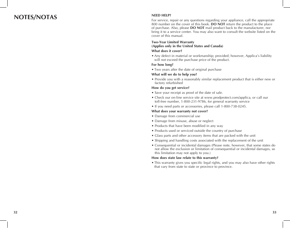 Black & Decker CO95 User Manual | Page 17 / 19