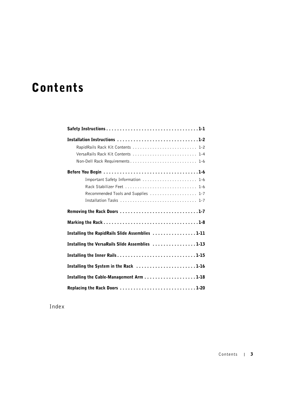 Dell PowerVault 715N (Rackmount NAS Appliance) User Manual | Page 3 / 132