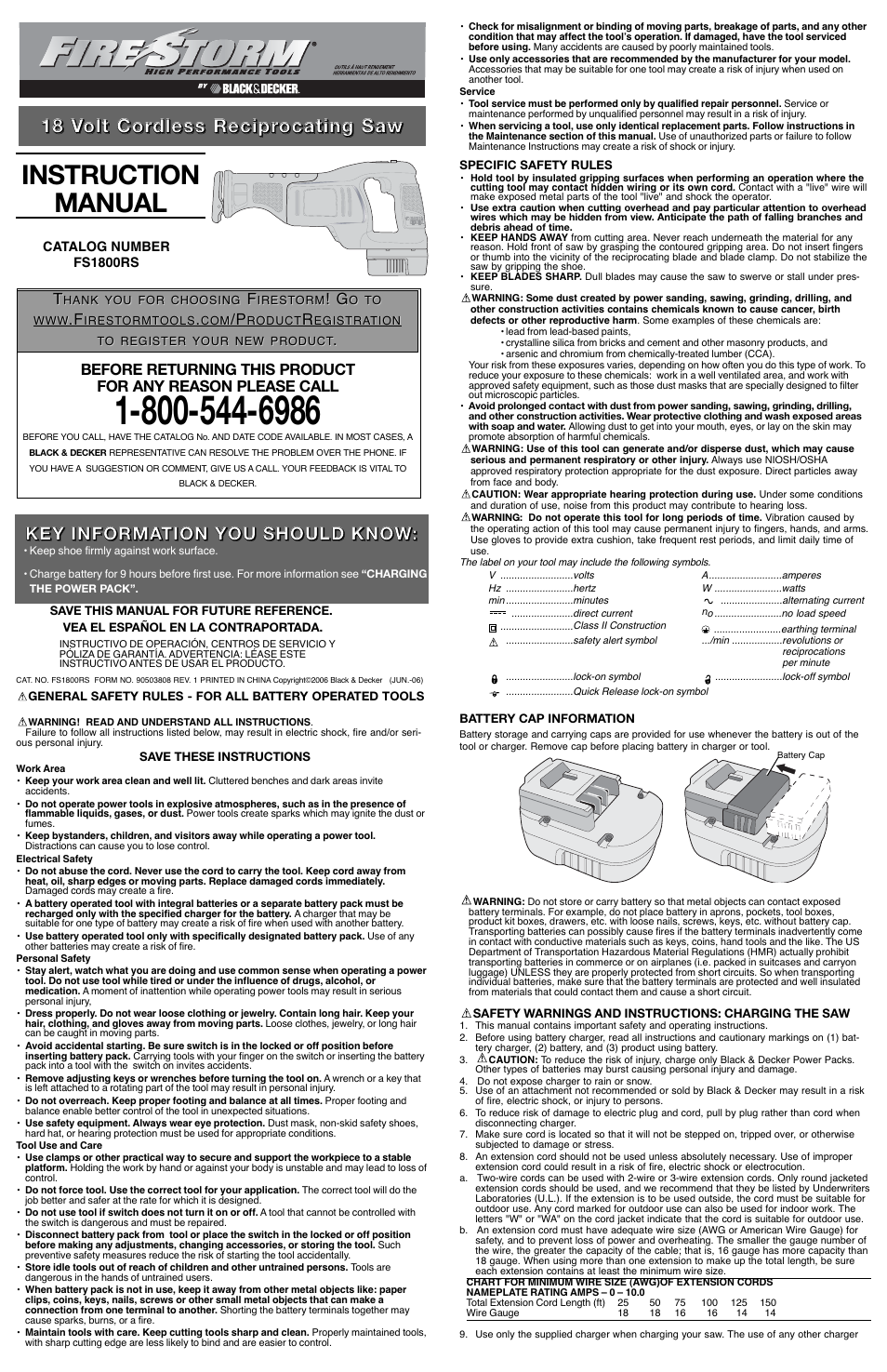 Black & Decker 90503808 User Manual | 7 pages