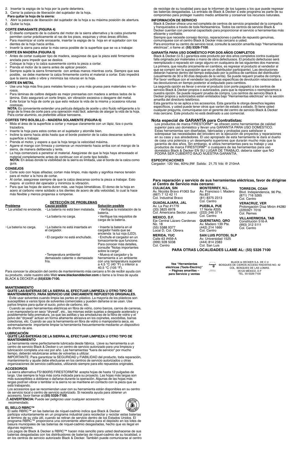 Black & Decker 90503808 User Manual | Page 7 / 7