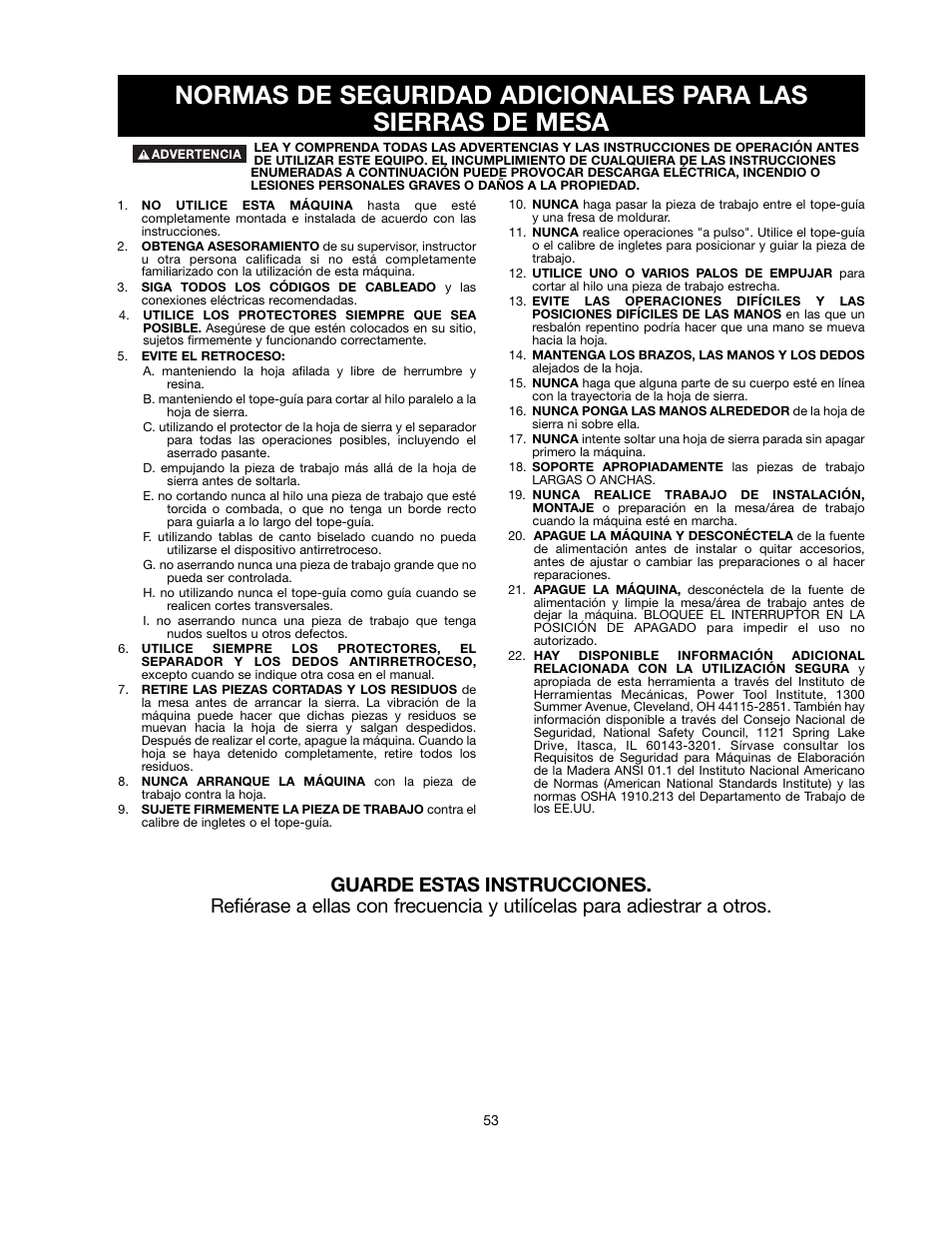 Black & Decker FIRESTORM FS210LS User Manual | Page 53 / 68