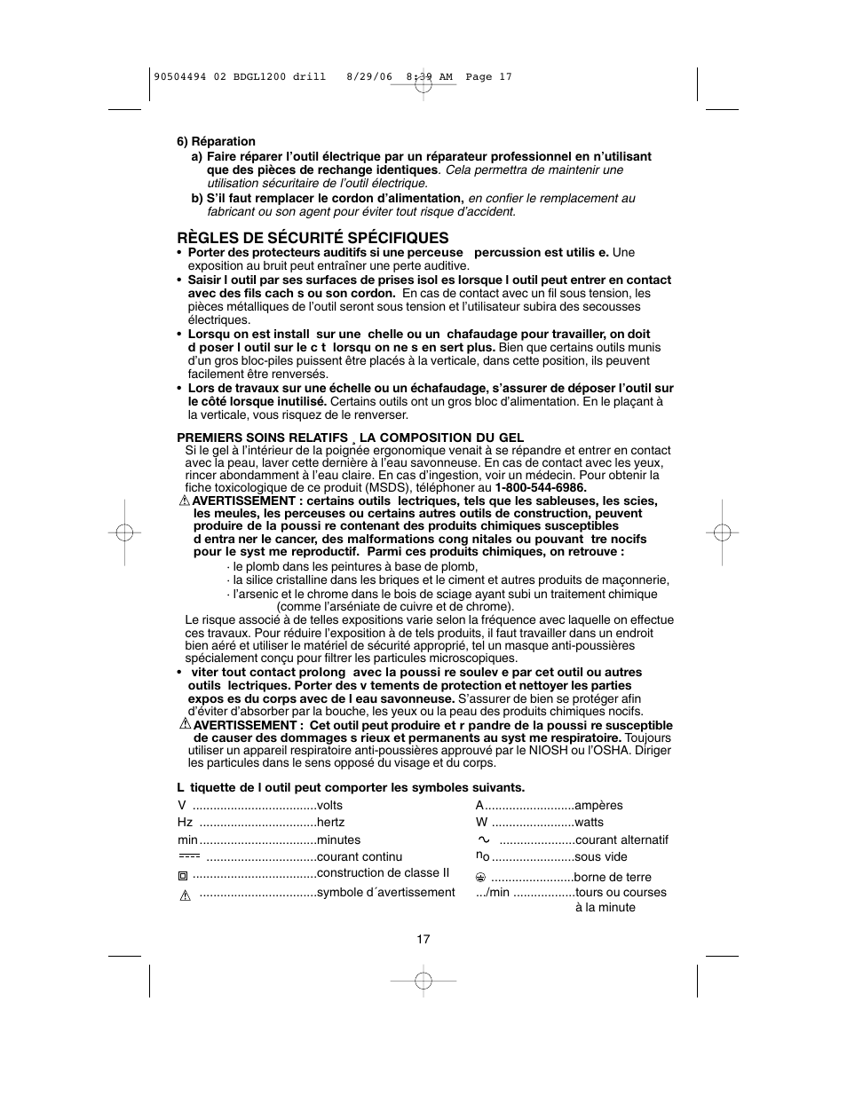 Black & Decker 90504494 User Manual | Page 17 / 44