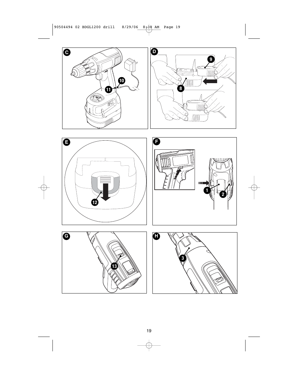 Black & Decker 90504494 User Manual | Page 19 / 44
