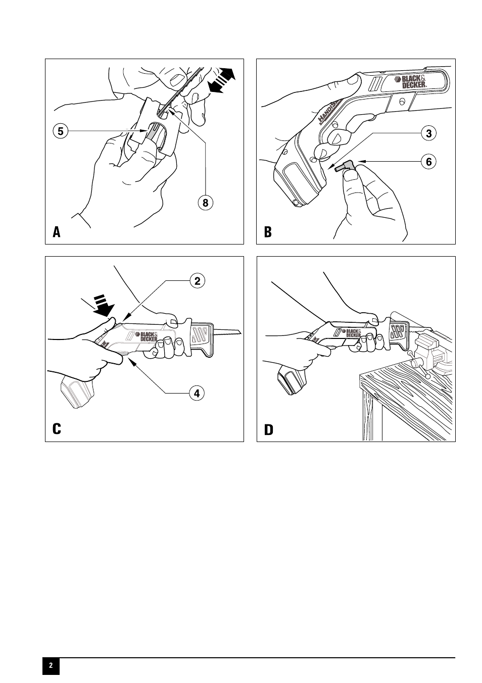 Black & Decker 90510288 User Manual | Page 2 / 12