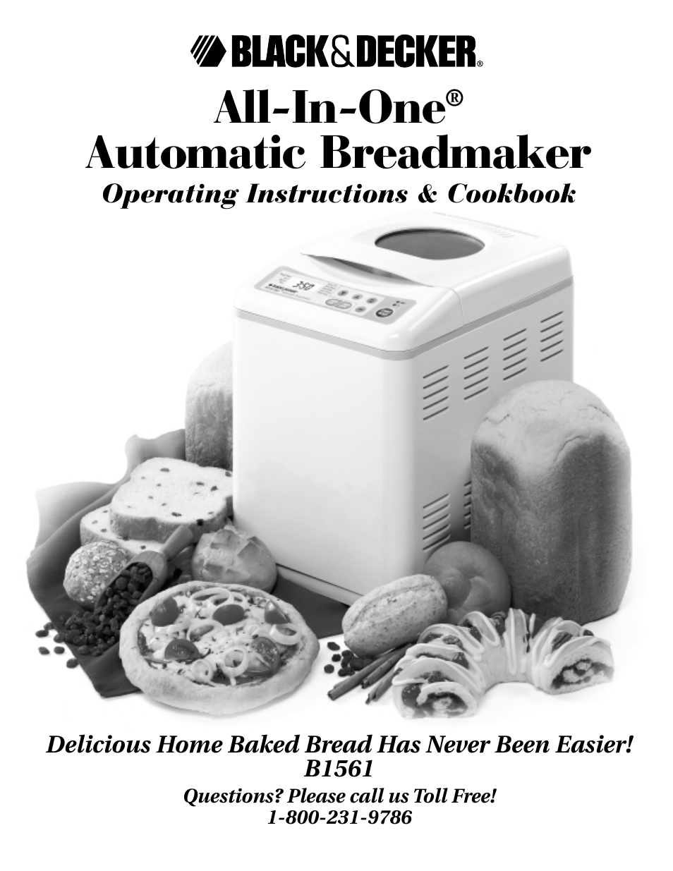 Black & Decker B1561 User Manual | 36 pages