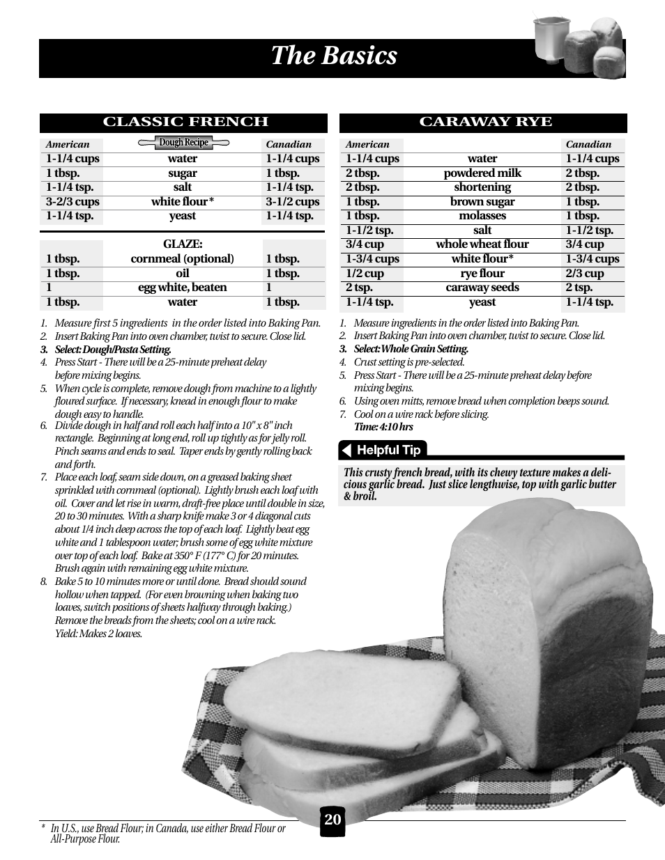 The basics | Black & Decker B1561 User Manual | Page 20 / 36
