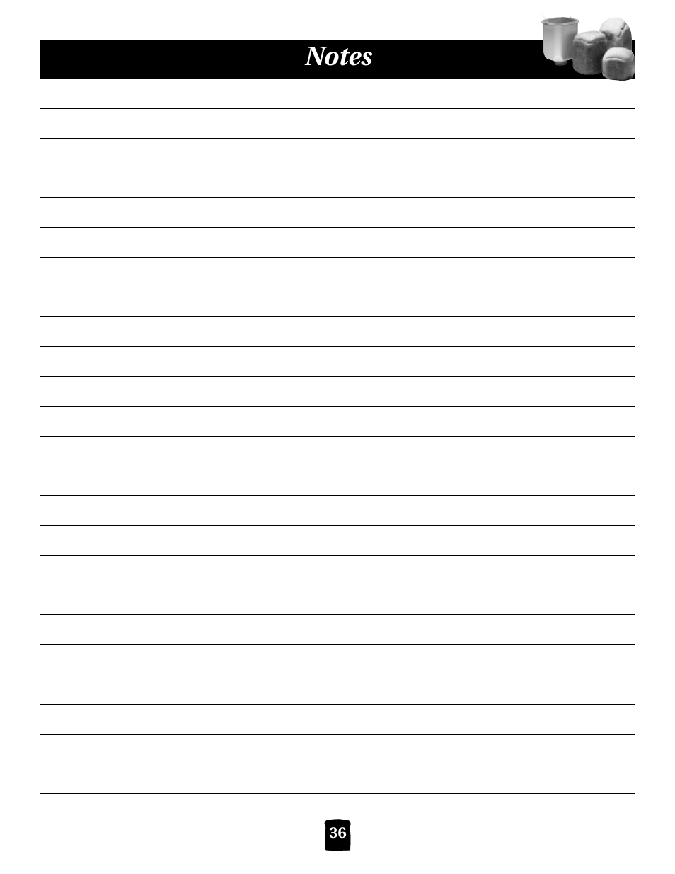 Black & Decker B1561 User Manual | Page 36 / 36