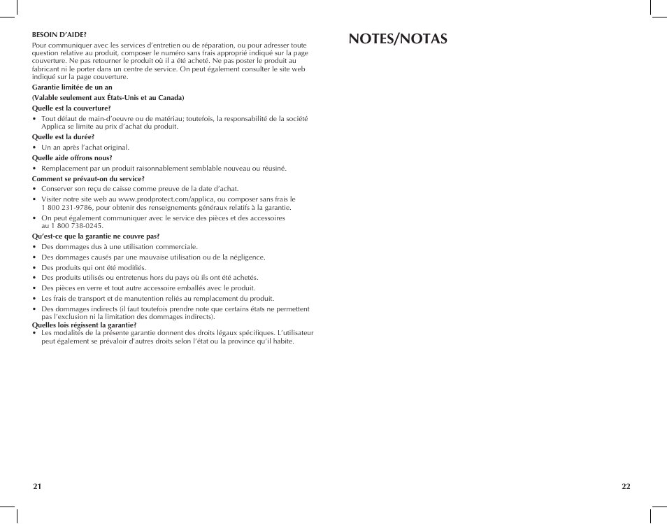 Black & Decker JE2060 User Manual | Page 12 / 13