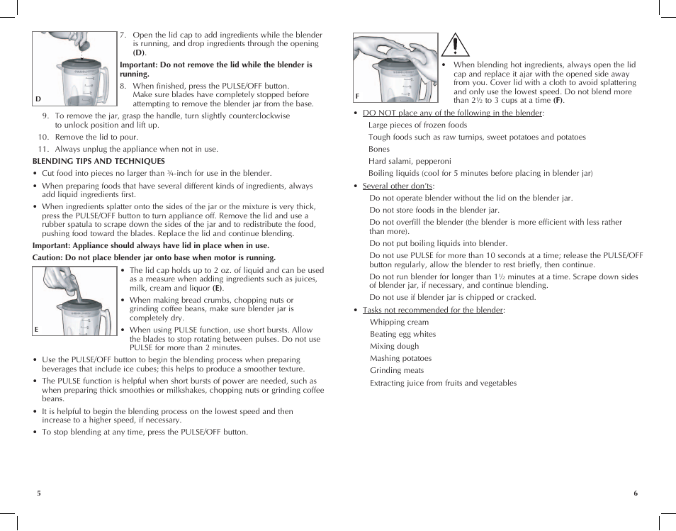 Black & Decker BLC12750HMS User Manual | Page 4 / 17