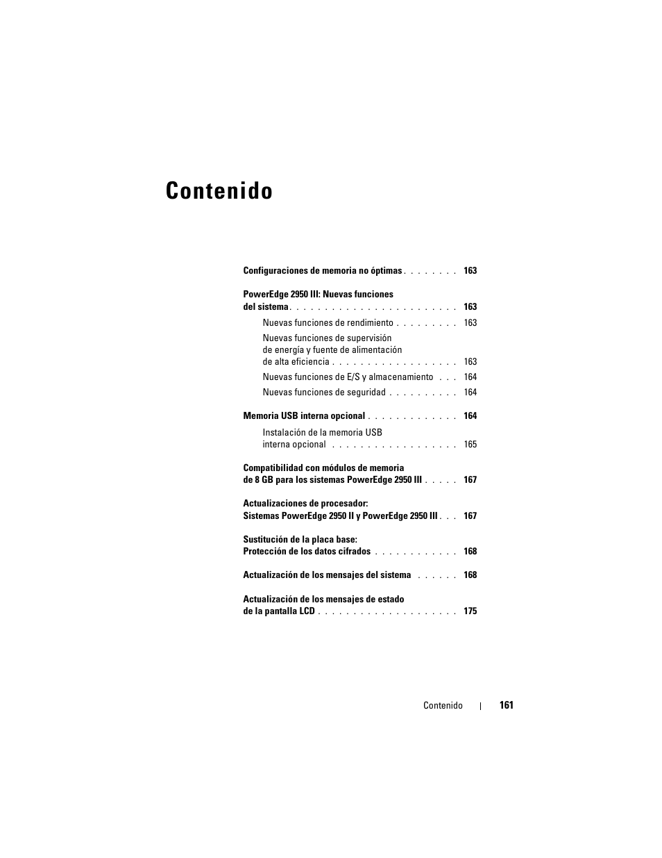 Dell POWEREDGE 2950 User Manual | Page 161 / 186