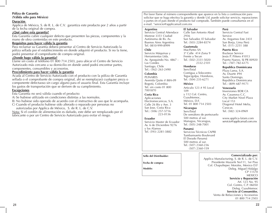 Black & Decker First Impressions ICR517 User Manual | Page 12 / 13