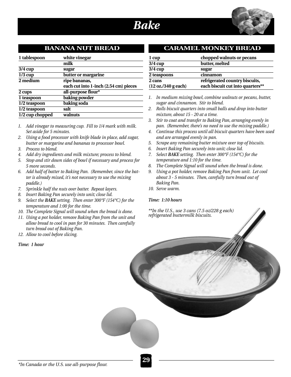 Bake | Black & Decker B2000 User Manual | Page 29 / 32