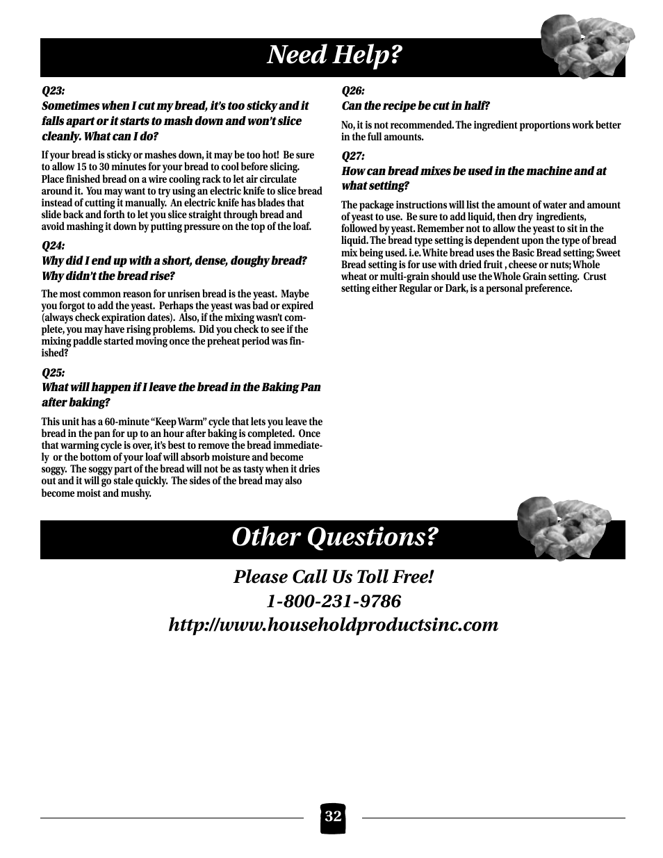 Need help, Other questions | Black & Decker B2000 User Manual | Page 32 / 32