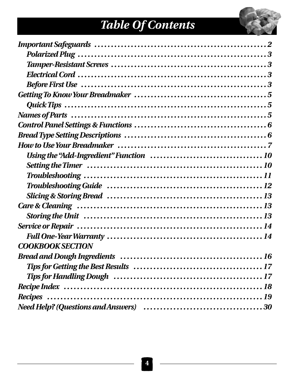 Black & Decker B2000 User Manual | Page 4 / 32