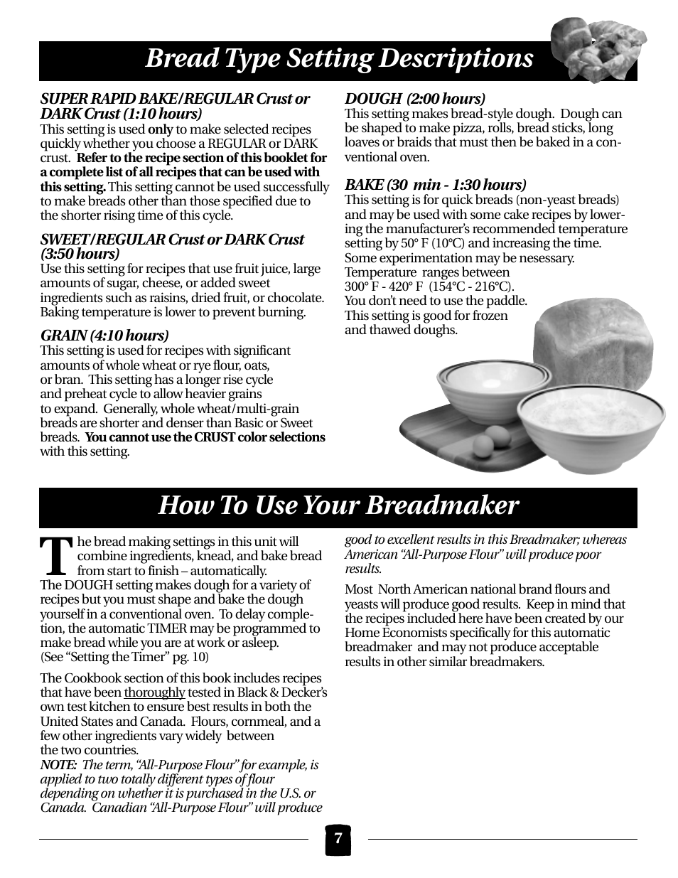 Black & Decker B2000 User Manual | Page 7 / 32