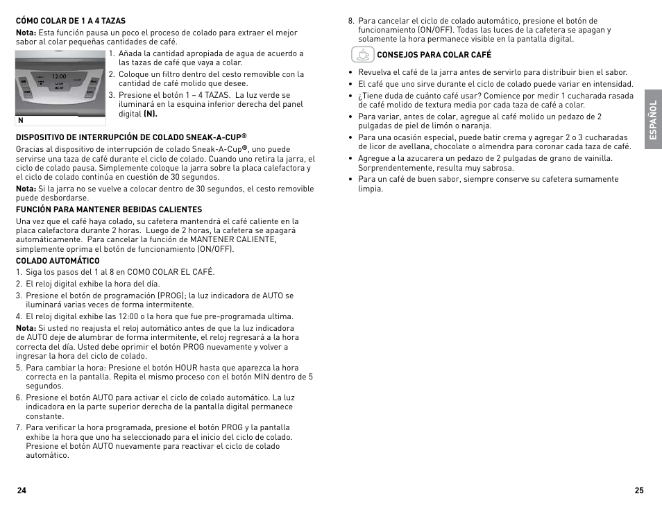 Black & Decker CM1010B User Manual | Page 13 / 19