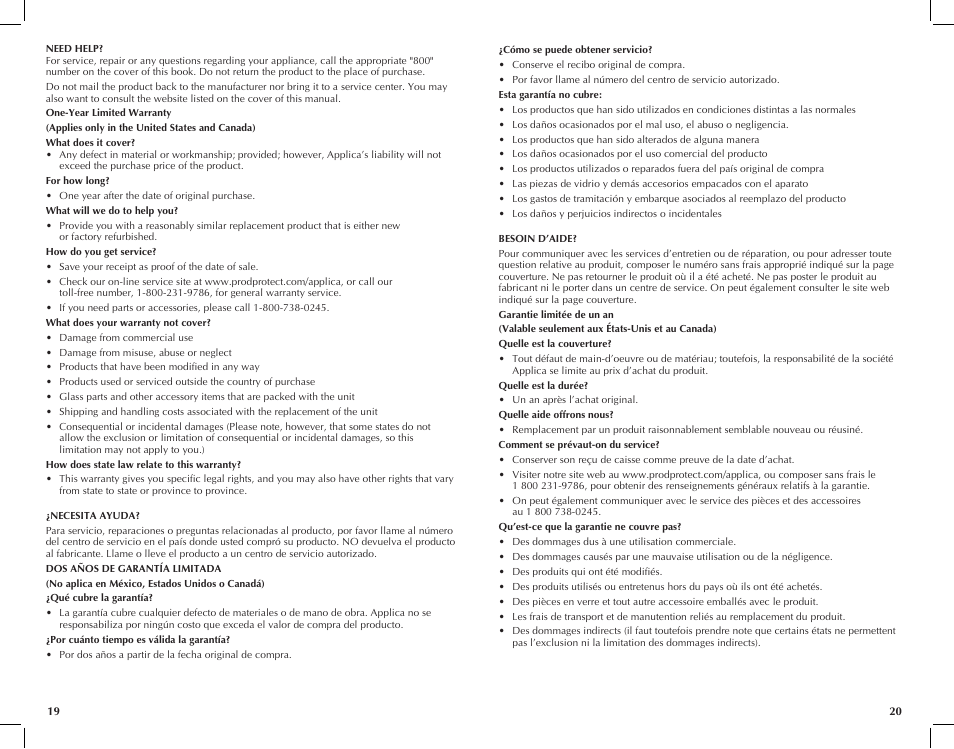 Black & Decker DCM600W User Manual | Page 11 / 13