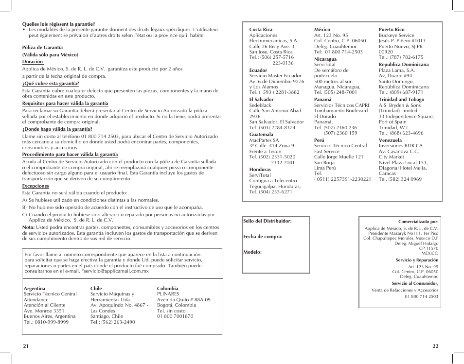 Black & Decker DCM600W User Manual | Page 12 / 13
