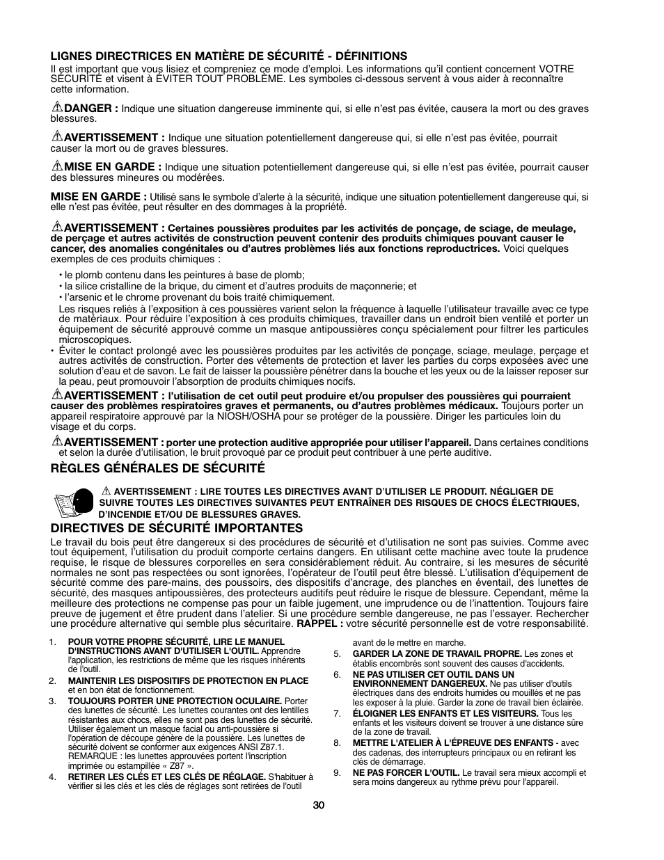 Black & Decker 90527840 User Manual | Page 30 / 39