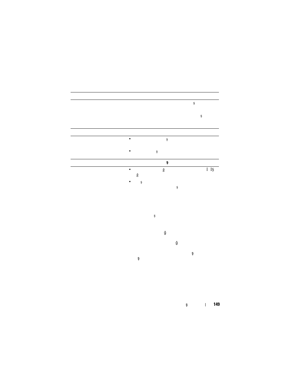 Teknik özellikler | Dell PowerVault MD3200 User Manual | Page 151 / 174