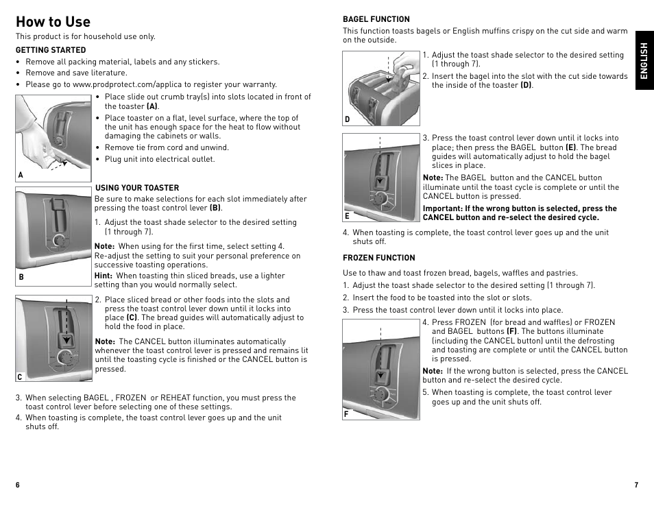 How to use | Black & Decker TR1200SB User Manual | Page 4 / 15