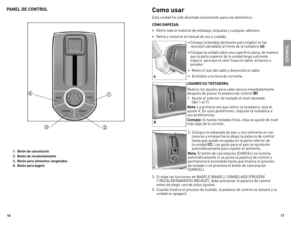 Como usar | Black & Decker TR1200SB User Manual | Page 9 / 15