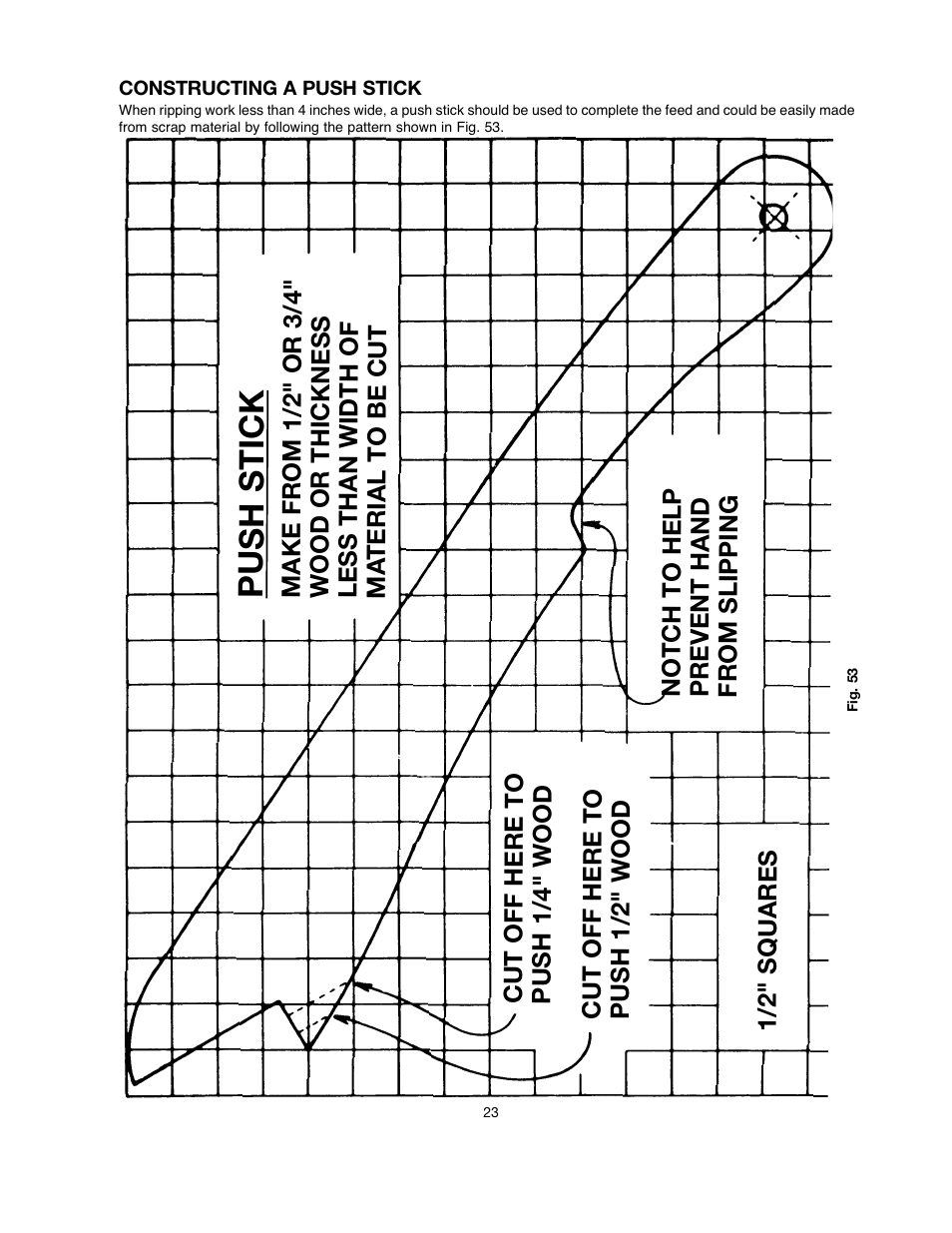 Push stick | Black & Decker 90521029 User Manual | Page 23 / 60
