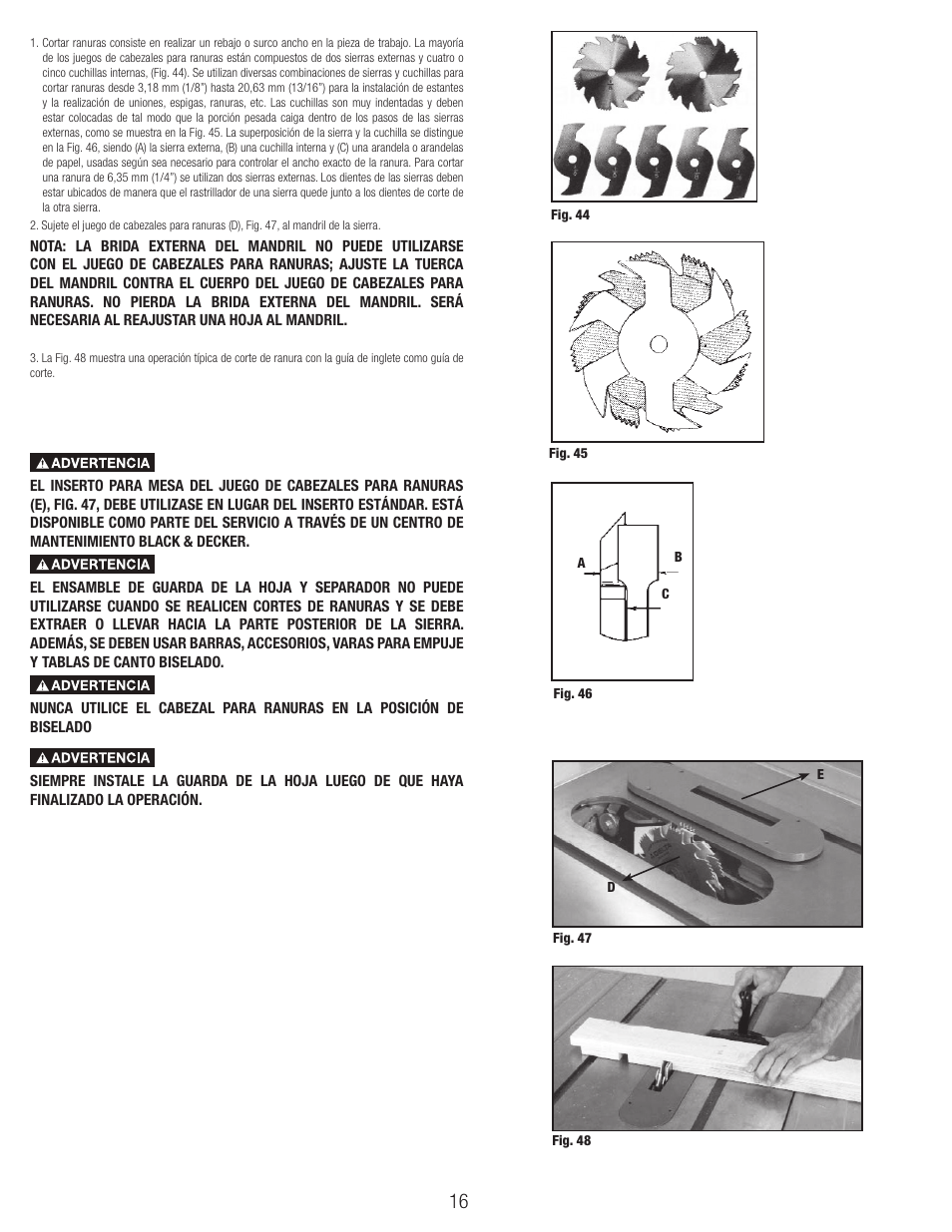 Black & Decker BT1800 User Manual | Page 16 / 52