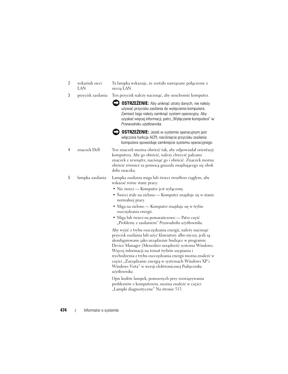 Dell OptiPlex 755 User Manual | Page 474 / 622