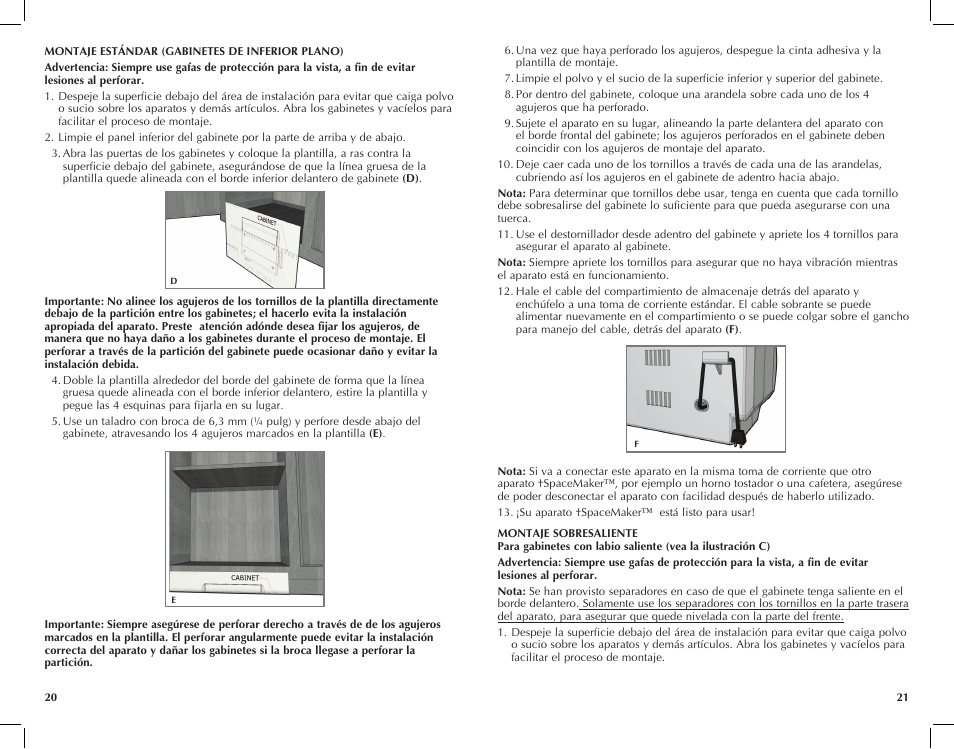 Black & Decker CO100 User Manual | Page 11 / 17