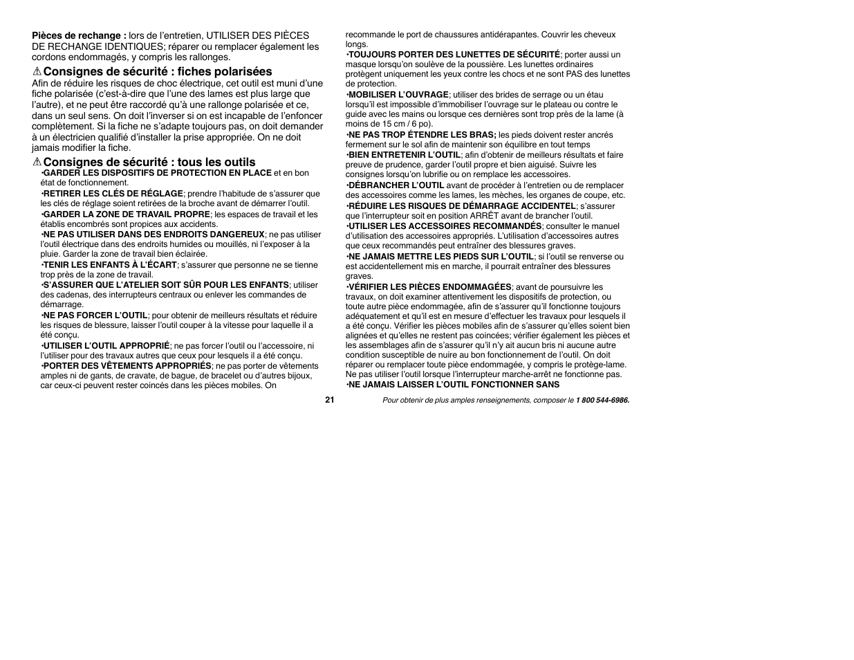 Black & Decker Fire Storm FS1500CMS User Manual | Page 21 / 47