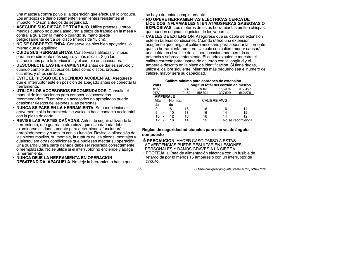 Black & Decker Fire Storm FS1500CMS User Manual | Page 35 / 47