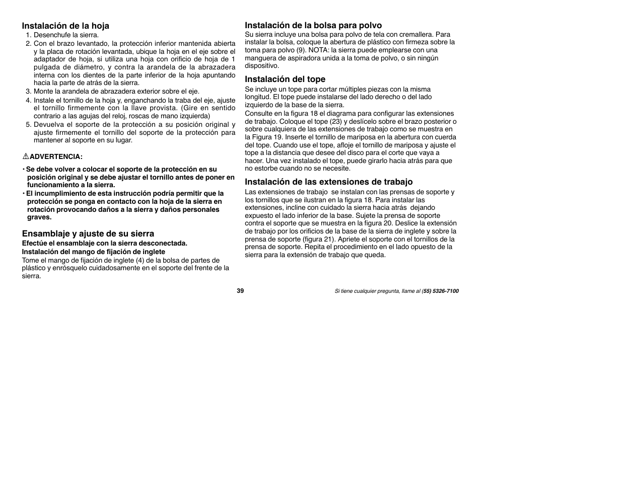 Black & Decker Fire Storm FS1500CMS User Manual | Page 39 / 47