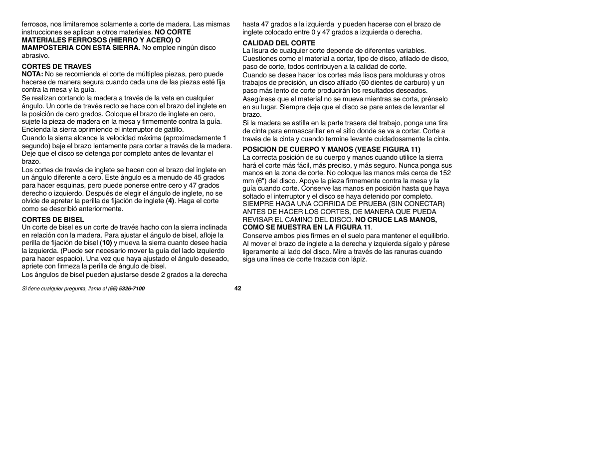 Black & Decker Fire Storm FS1500CMS User Manual | Page 42 / 47
