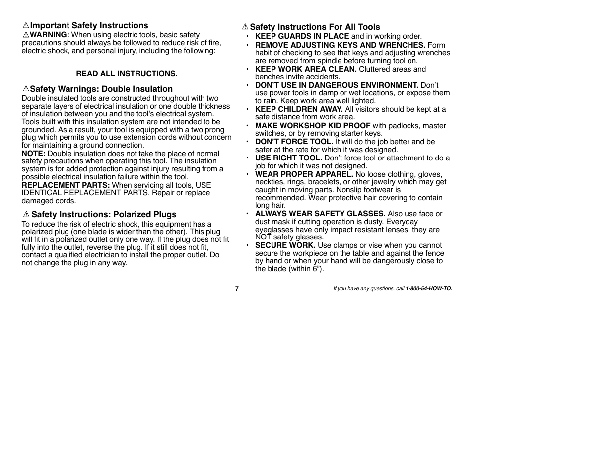 Black & Decker Fire Storm FS1500CMS User Manual | Page 7 / 47