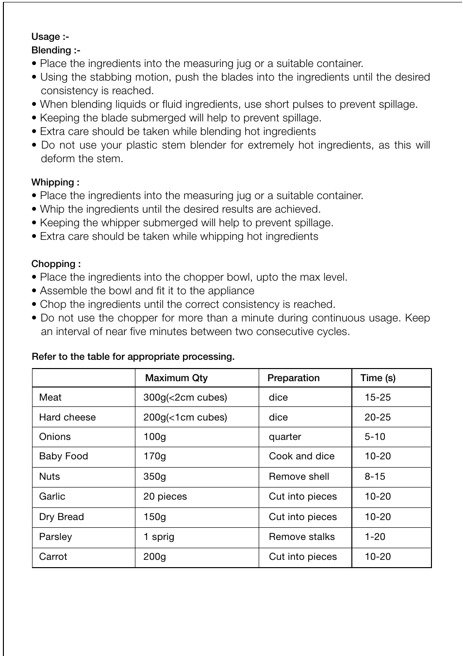 Black & Decker SB34 User Manual | Page 5 / 12