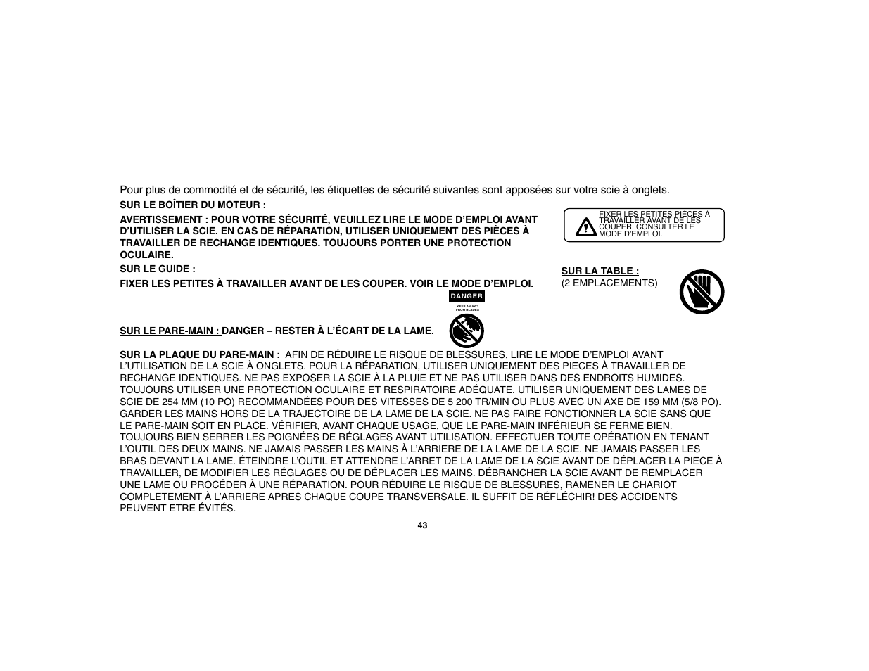 Black & Decker 90528012 User Manual | Page 43 / 88
