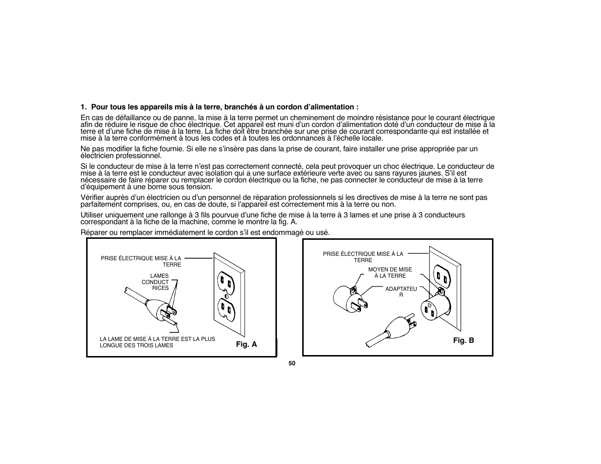 Extension cords | Black & Decker 90528012 User Manual | Page 50 / 88