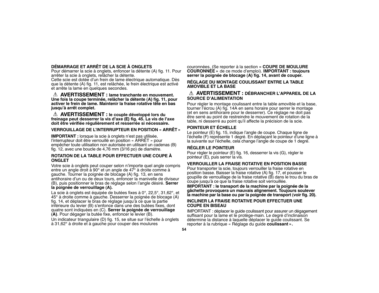 Black & Decker 90528012 User Manual | Page 54 / 88